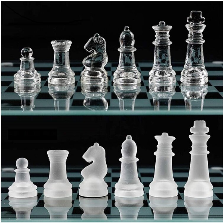 modern chess set rubber